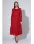 LIONA STYLE 813 Платье с жилетом (красный)